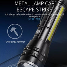 Load image into Gallery viewer, E-SMARTER P27 Pen Clip Strong Light Flashlight Laser Wick High Bright Side Light Outdoor Emergency Adventure Flashlight, P27