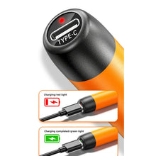 Load image into Gallery viewer, USB Digital Display Charging Soldering Iron Set 5-speed Temperature Adjustable, Standard Edition Gray, Standard Edition Orange, 3 Heads Orange, 3 Heads Gray