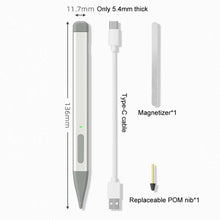 Load image into Gallery viewer, For Microsoft Surface Pro 8 / 9 / Go Laptop Stylus 4096 Pressure Sensitive Stylus Pen