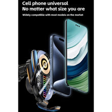 Load image into Gallery viewer, 15W Car Sound Pickup Atmosphere Light Wireless Mobile Phone Charging Stand