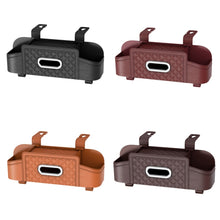 Load image into Gallery viewer, Multifunctional Car Seat Back Tissue Storage Box Hanging Bag