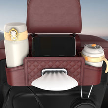 Load image into Gallery viewer, Multifunctional Car Seat Back Tissue Storage Box Hanging Bag