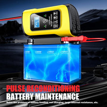 Load image into Gallery viewer, FOXSUR 12V8A SUV Car Motorcycle Intelligent Repair Type Lead-acid Battery Charger, EU Plug, US Plug, UK Plug