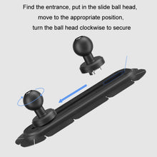 Load image into Gallery viewer, SUV Car Modified Central Control Bracket Base Slider, Paste Rail Base, Screw Rail Base, Paste Elliptical Base, 1 inch Rail Ball Head