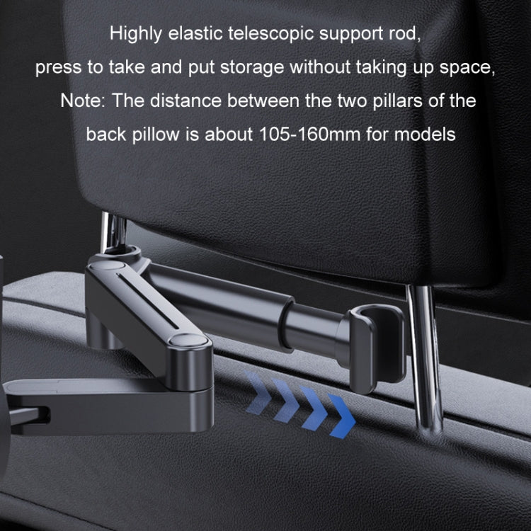 Car Seat Backrest Mobile Phone Tablet Holder, A081B+X159, A081+X159