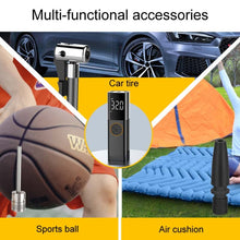 Load image into Gallery viewer, Car Portable Multifunctional Intelligent Digital Display Inflatable Pump