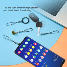 Load image into Gallery viewer, USB-C Charging Port Phone Dust Plug Lanyard Cleaning Brush Set