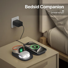 Load image into Gallery viewer, T5 3 In 1 Folding Magnetic Wireless Charger For Apple Watch / iPhone / AirPods