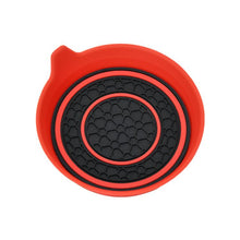 Load image into Gallery viewer, Car Bowl-shaped Non-slip Heat-insulating Double-ring Water Coaster, Black, Red, Gray, Pink, Blue, Yellow, White, Purple