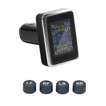 Load image into Gallery viewer, Car Cigarette Lighter Type Tire Pressure Monitor Wireless Tire Pressure Sensor, External, Internal