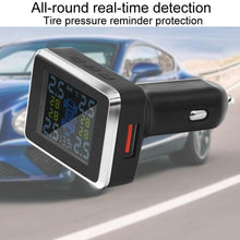 Load image into Gallery viewer, Car Cigarette Lighter Type Tire Pressure Monitor Wireless Tire Pressure Sensor, External, Internal
