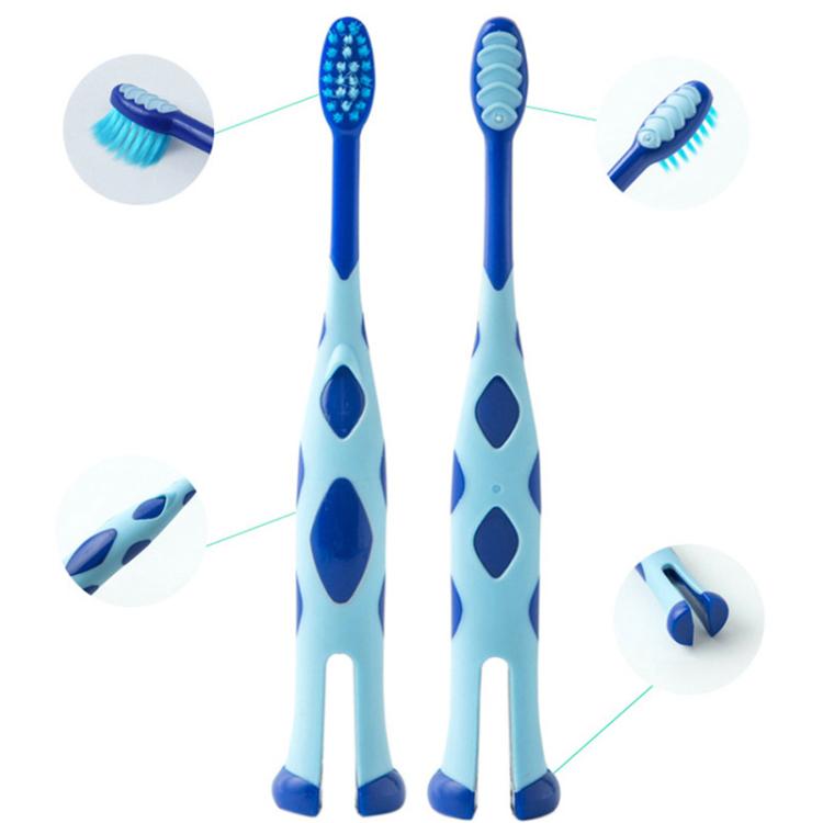 RAOYI Giraffe Fine Soft Bristle Children Toothbrush Baby Cartoon Small Toothbrush, Color Random Delivery