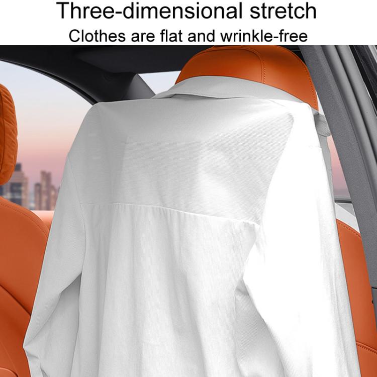 Universal Car Seat Back Double Hooks Umbrella Clothing Storage Rack