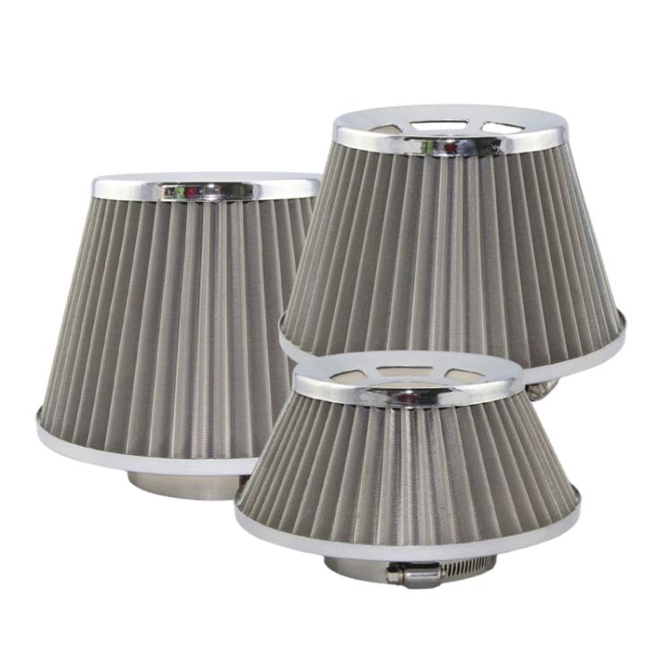 Car Air Filter High Flow Mushroom-Head Engine Intake Modified Cartridge, Small, Medium, Large