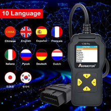 Load image into Gallery viewer, AERMOTOR V200PRO Car Troubleshooter Engine Inspection Scanner Readout Card ELM327 Battery Inspection Tool