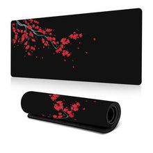 Load image into Gallery viewer, Ink Painting Cherry Blossom Rubber Non-Slip Mouse Pad Desk Mat, 300x600x2mm, 300x700x2mm, 300x800x2mm, 400x900x2mm