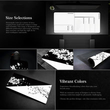 Load image into Gallery viewer, Ink Painting Cherry Blossom Rubber Non-Slip Mouse Pad Desk Mat, 300x600x2mm, 300x700x2mm, 300x800x2mm, 400x900x2mm