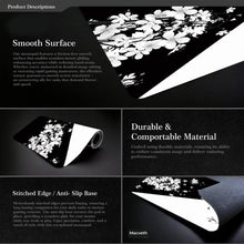 Load image into Gallery viewer, Ink Painting Cherry Blossom Rubber Non-Slip Mouse Pad Desk Mat, 300x600x2mm, 300x700x2mm, 300x800x2mm, 400x900x2mm