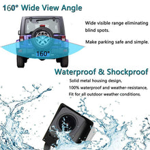Load image into Gallery viewer, For Jeep Wrangler 2007-2018 Car Backup Tire Rear View Camera, JW-1