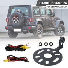 Load image into Gallery viewer, For Jeep Wrangler 2007-2018 Car Backup Tire Rear View Camera, JW-1