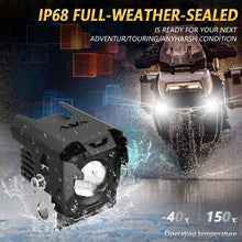 Load image into Gallery viewer, Motorcycle Spotlight Strobe 6 Modes With Control Cable Set