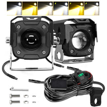 Load image into Gallery viewer, Motorcycle Spotlight Strobe 6 Modes With Control Cable Set