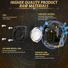 Load image into Gallery viewer, Motorcycle Spotlight Strobe 6 Modes With Control Cable Set