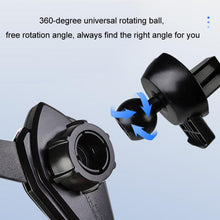 Load image into Gallery viewer, Vehicle Air Ooutlet Gravity Navigation Phone Bracket
