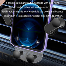 Load image into Gallery viewer, Car Air Outlet Navigation Transparent Gravity Bracket