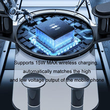 Load image into Gallery viewer, 15W Mobile Phones Snap-on Car Wireless Charging Holder