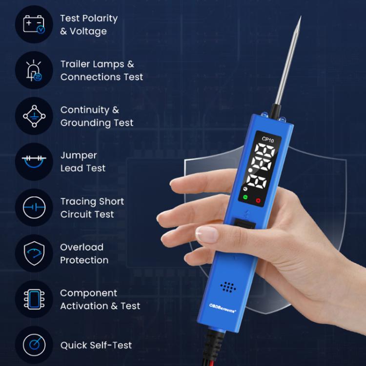 OBDResource 0-80V Multi-Function Portable Automobile Circuit Tester