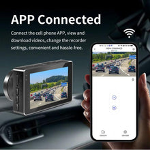 Load image into Gallery viewer, 4K+1080P Driving Recorder Dual Front &amp; Rear Recording WIFI Reversing Images