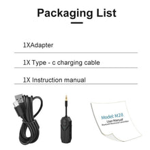 Load image into Gallery viewer, 2 In 1 Aux Car Bluetooth 5.4 Audio Receiver Transmitter, M126