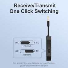 Load image into Gallery viewer, 2 In 1 Aux Car Bluetooth 5.4 Audio Receiver Transmitter, M126