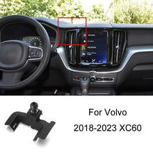 Load image into Gallery viewer, For Volvo Left Driving Car-Mounted Special Mobile Phone Navigation Bracket Base, 09-17 XC60, 15-23 XC90, 16-23 S90 With Glue/V90, 16-23 S90 Buckle/V90, 18-23 XC60, 20-23 S60/V60, 20-23 XC40