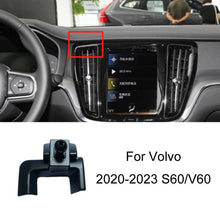 Load image into Gallery viewer, For Volvo Left Driving Car-Mounted Special Mobile Phone Navigation Bracket Base, 09-17 XC60, 15-23 XC90, 16-23 S90 With Glue/V90, 16-23 S90 Buckle/V90, 18-23 XC60, 20-23 S60/V60, 20-23 XC40