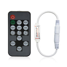 Load image into Gallery viewer, 14 Keys RF Single Color Timer Dimmer LED Strip Controller, JHX-014