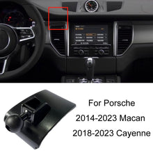 Load image into Gallery viewer, For Porsche Left Driving Car-Mounted Mobile Phone Navigation Holder Base, 10-16 Panamera, 11-15 Cayenne, 12-18 Porsche 911, 14-23 Macan + 18-23 Cayenne, 16-17 Cayenne, 16-23 718, 17-23 Panamera Co-pilot, 17-23 Panamera Instrument Panel, 19-23 Porsche 911