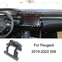 Load image into Gallery viewer, For Peugeot Left Driving Car-Mounted Special Mobile Phone Navigation Bracket Base, 19-22 508, 16-21 308, 14-20 408, 16-22 4008/17-23 5008, 10-13 408, 13-19 3008, 16-19 308, 23 408X
