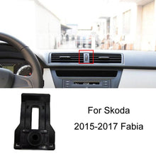 Load image into Gallery viewer, For Skoda Left Driving Car Special Mobile Phone Navigation Bracket Base, 13-15 Superb, 13-19 Octavia+Spaceback/Double Flash Outer Frame Arc Edge, 15-17 Fabia, 15-22 Octavia, 16-23 Superb, 17-21 Kodiaq/GT, 18-22 Koroc, 18-23 Kamiq                       ...