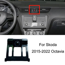 Load image into Gallery viewer, For Skoda Left Driving Car Special Mobile Phone Navigation Bracket Base, 13-15 Superb, 13-19 Octavia+Spaceback/Double Flash Outer Frame Arc Edge, 15-17 Fabia, 15-22 Octavia, 16-23 Superb, 17-21 Kodiaq/GT, 18-22 Koroc, 18-23 Kamiq                       ...