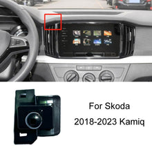 Load image into Gallery viewer, For Skoda Left Driving Car Special Mobile Phone Navigation Bracket Base, 13-15 Superb, 13-19 Octavia+Spaceback/Double Flash Outer Frame Arc Edge, 15-17 Fabia, 15-22 Octavia, 16-23 Superb, 17-21 Kodiaq/GT, 18-22 Koroc, 18-23 Kamiq                       ...
