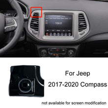Load image into Gallery viewer, For Jeep Left Driving Car Special Mobile Phone Navigation Bracket Base, 11-18 Wrangler, 14-17 Cherokee, 14-18 Grand Cherokee, 16-21 Renegade, 17-20 Compass Not For Screen Modification, 18-22 Grand Commander, 19-22 Wrangler, 21 Grand Cherokee, 21 Compass