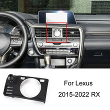 Load image into Gallery viewer, For Lexus Car Special Mobile Phone Navigation Bracket Base, 06-11 ES, 06-11 IS, 09-14 RX, 11-21 CT, 13-17 ES, 15-22 RX, 16-19 LX570, 16-21 NX, 18-20 ES, 18-21 LS, 19-21 UX, 21-22 ES, 22 NX