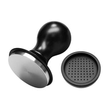Load image into Gallery viewer, Coffee Constant Pressure Powder Press Adjustable Impact Hammer, Black Flat Bottom, Black Flat Bottom+Round Base, Black Thread, Black Thread+Round Base, Silver Blue Flat Bottom, Silver Blue Flat Bottom+Round Base, Silver Blue Thread                     ...