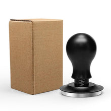 Load image into Gallery viewer, Coffee Constant Pressure Powder Press Adjustable Impact Hammer, Black Flat Bottom, Black Flat Bottom+Round Base, Black Thread, Black Thread+Round Base, Silver Blue Flat Bottom, Silver Blue Flat Bottom+Round Base, Silver Blue Thread                     ...