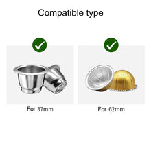 Load image into Gallery viewer, For Nestle Vertuo Coffee Maker Disposable Capsule Aluminum Foil Sealer Paper, 37mm 100pcs / Pack, 37mm 204pcs / Pack, 62mm 100pcs / Set