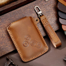 Load image into Gallery viewer, Hallmo For Renault Car Key Protective Cover Key Storage Bag, C185 Blue, C185 Brown, C185 Black, C199 Brown, C199 Blue, C199 Black