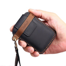 Load image into Gallery viewer, Hallmo For Renault Car Key Protective Cover Key Storage Bag, C185 Blue, C185 Brown, C185 Black, C199 Brown, C199 Blue, C199 Black