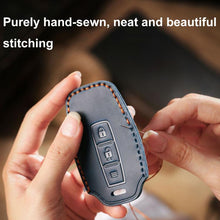 Load image into Gallery viewer, Hallmo For Peugeot Django 150 Motorcycle Natural Cowhide Key Protective Cover